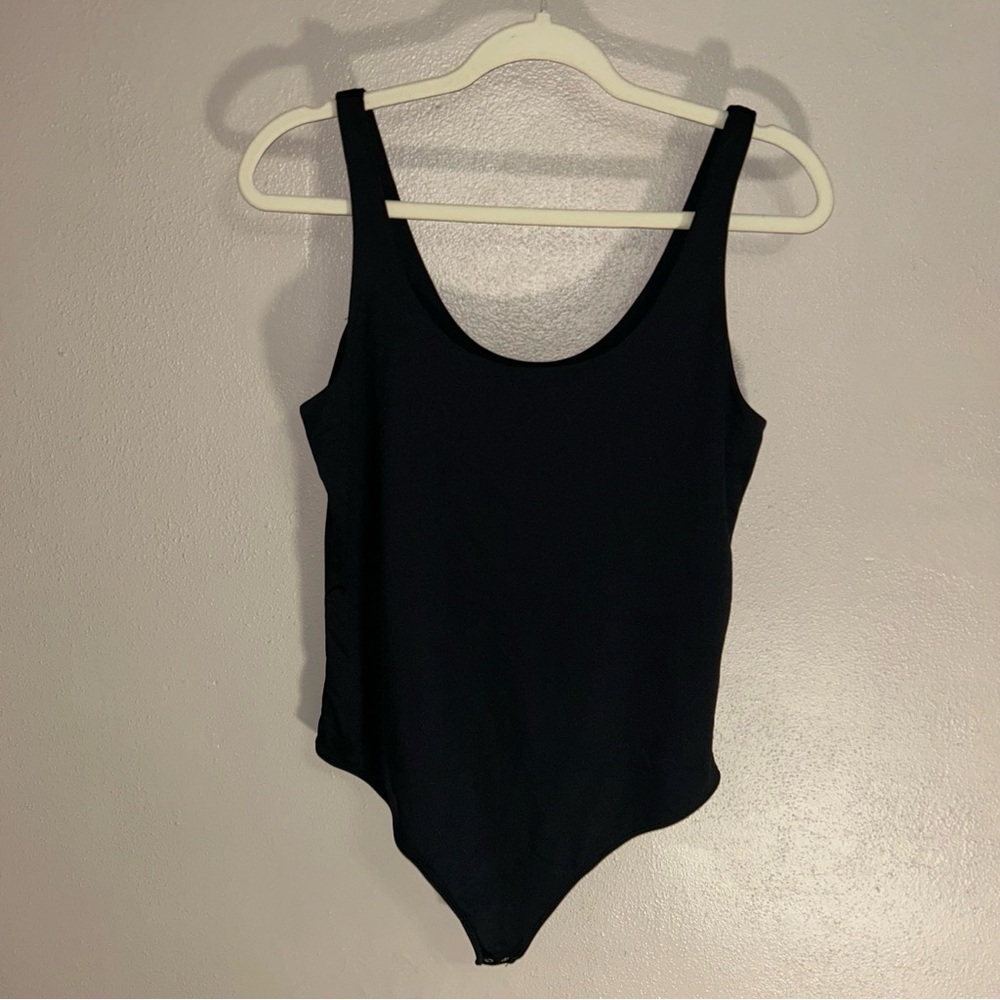 Abercrombie & Fitch soft af collection black Charcoal Bodysuit